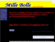 Tablet Screenshot of millebollegroup.it